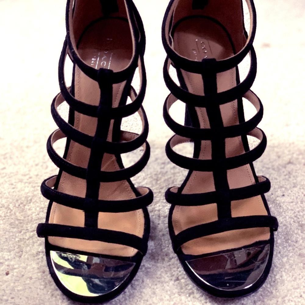 Coach Lavania Suede Heels